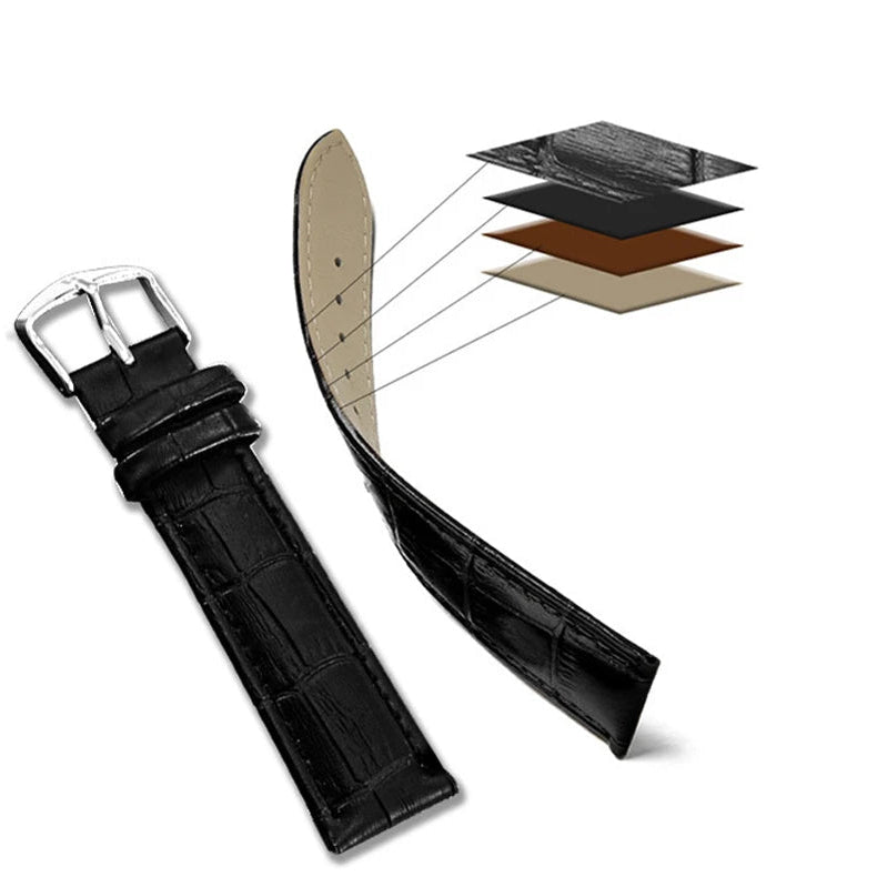Chenxi 973 relógio de quartzo masculino moda negócios fase da lua data multifuncional cronógrafo pulseira de couro relógio de pulso para masculino
