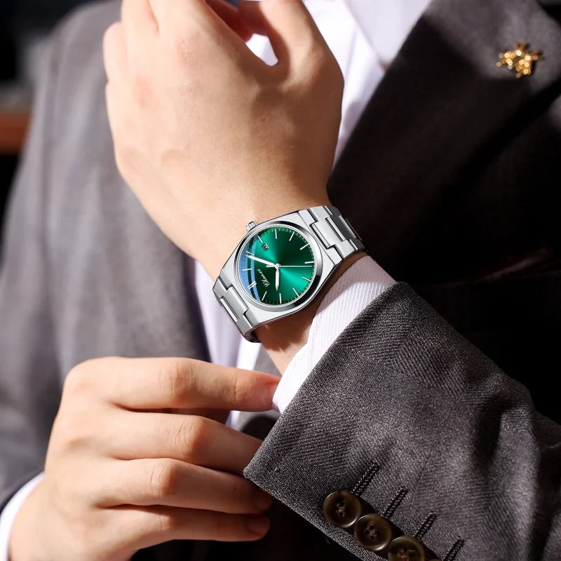 Chenxi 683 relógios de quartzo masculino negócios moda relógio calendário luminoso simples à prova dwaterproof água elegante relógio de pulso masculino reloj hombre
