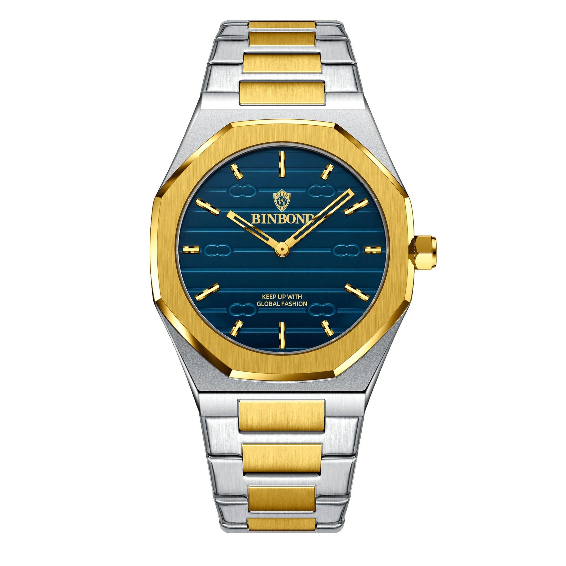Homens de negócios relógio retro tira de aço ouro ultra-fino versátil luz luxo high-end à prova dwaterproof água moda masculina relógios de quartzo