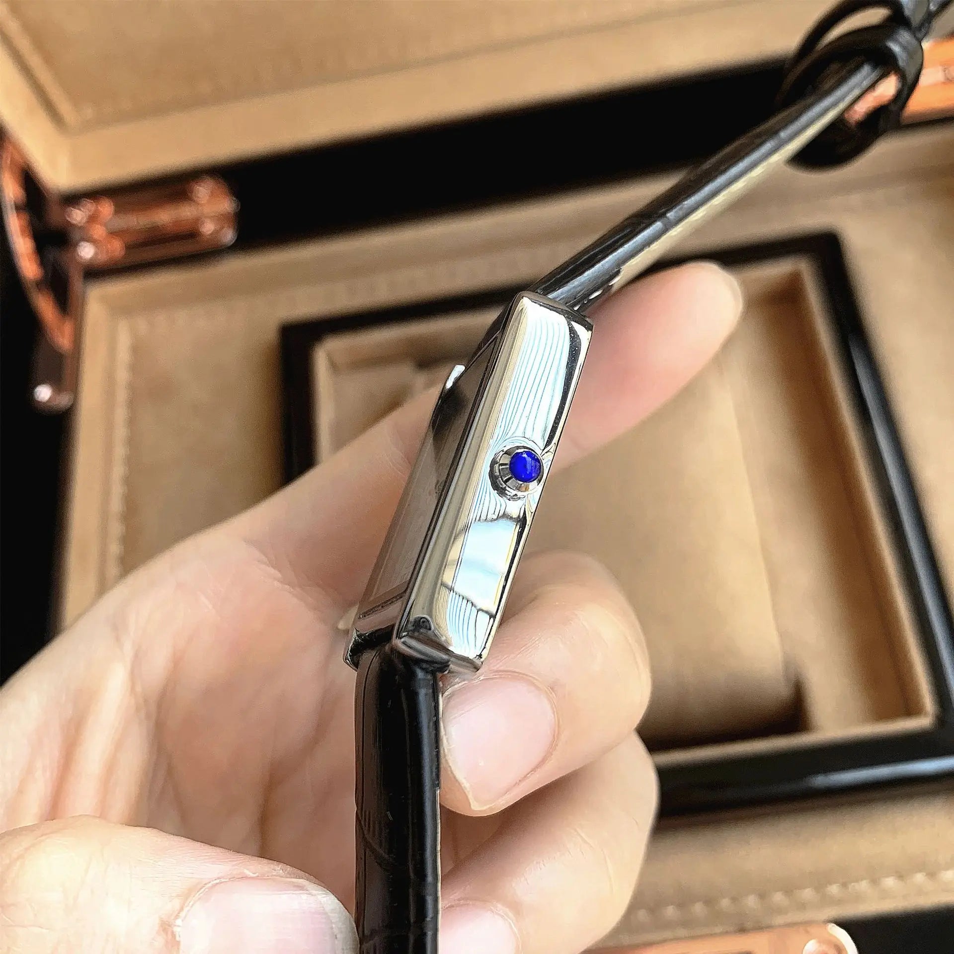Relógio masculino negócios retro clássico calendário luz marca de luxo cinto à prova dwaterproof água masculino moda relógio quartzo relógios presente