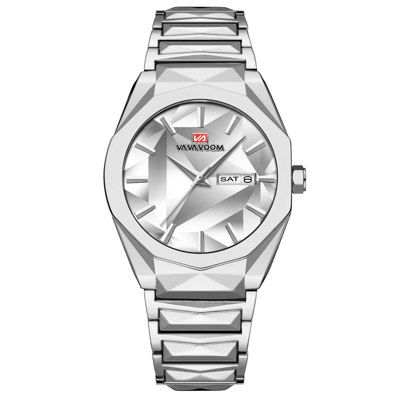 Novo relógio masculino tendência de negócios calendário duplo à prova dwaterproof água aço inoxidável mudança cor dial masculino moda relógio quartzo relógios