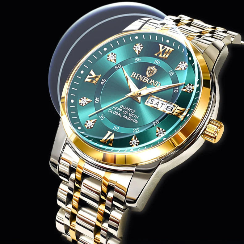 2025 marca superior de luxo moda mergulhador relógio masculino 30atm à prova dwaterproof água data relógio esporte relógios masculino quartzo relógio pulso relogio masculino