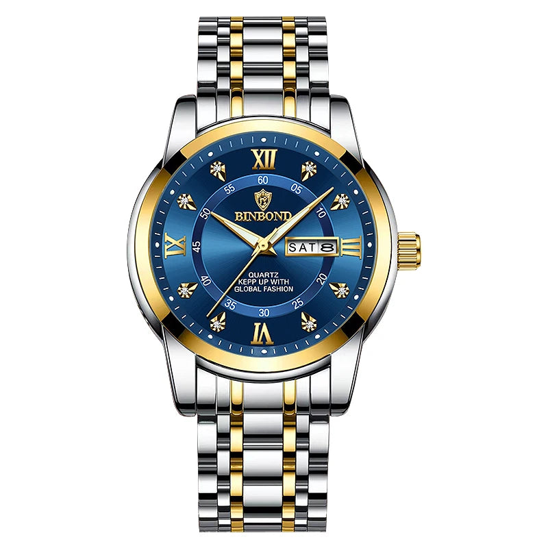 2025 marca superior de luxo moda mergulhador relógio masculino 30atm à prova dwaterproof água data relógio esporte relógios masculino quartzo relógio pulso relogio masculino