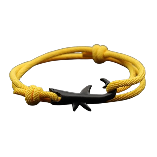 Merrce Shark Charm Bracelet