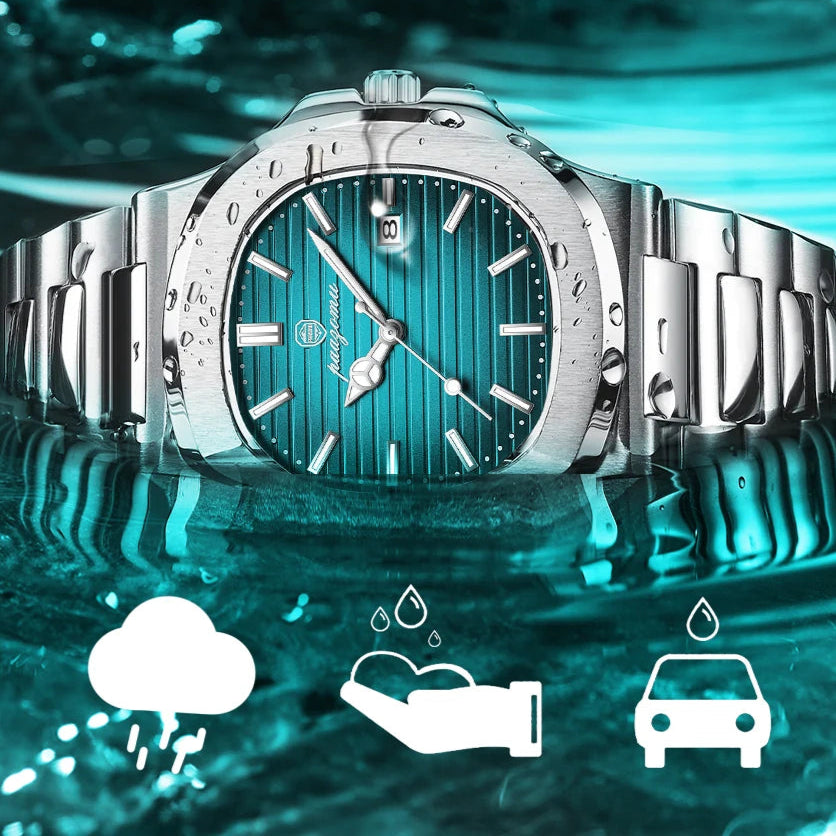 2025 novo relógio masculino de quartzo à prova dwaterproof água relógio de negócios dos homens relógios marca superior relógio de luxo cronógrafo reloj hombre