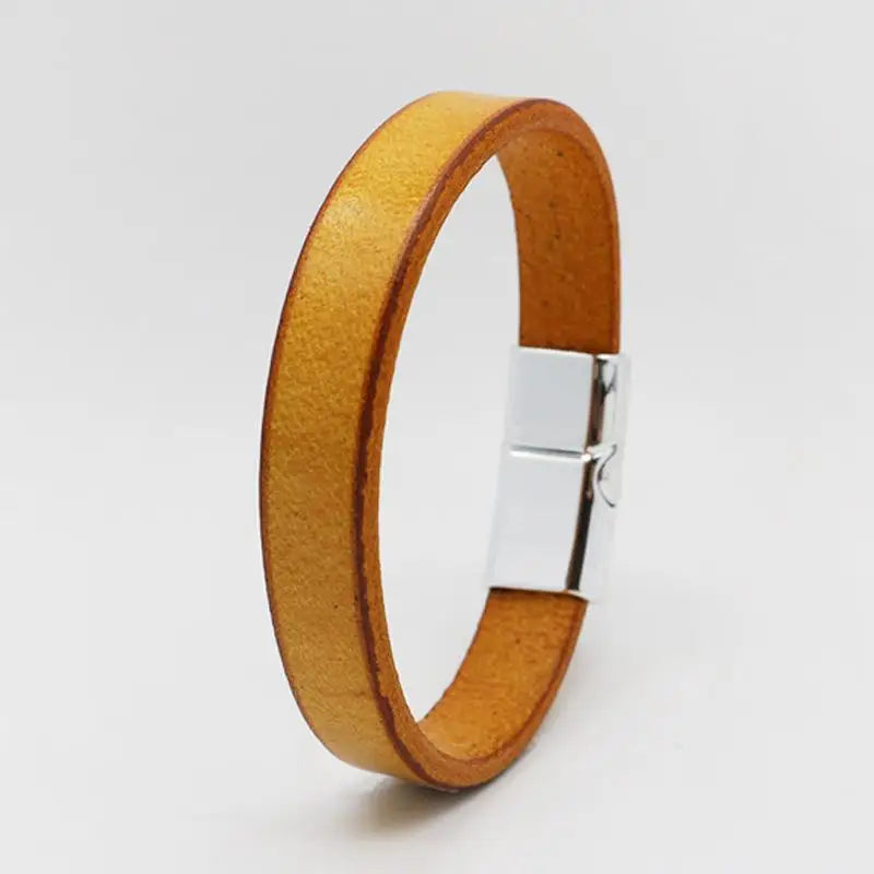 Jiayiqi Vintage Genuine Leather Wrap Cord Cuff Bracelet For Hand Wrist Wristband Men Woman Punk Bangle Couple Jewelry Gift