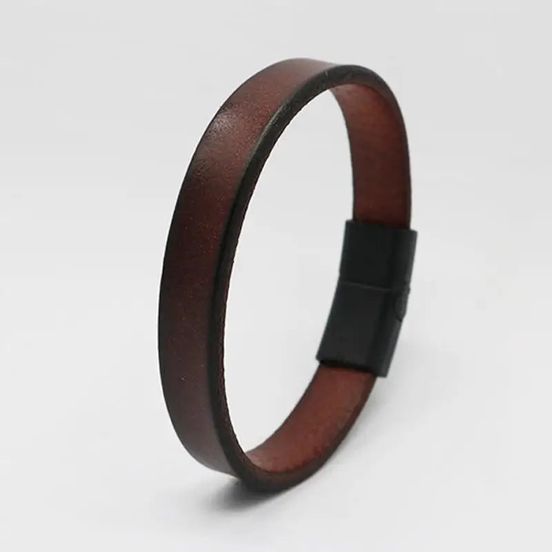 Jiayiqi Vintage Genuine Leather Wrap Cord Cuff Bracelet For Hand Wrist Wristband Men Woman Punk Bangle Couple Jewelry Gift