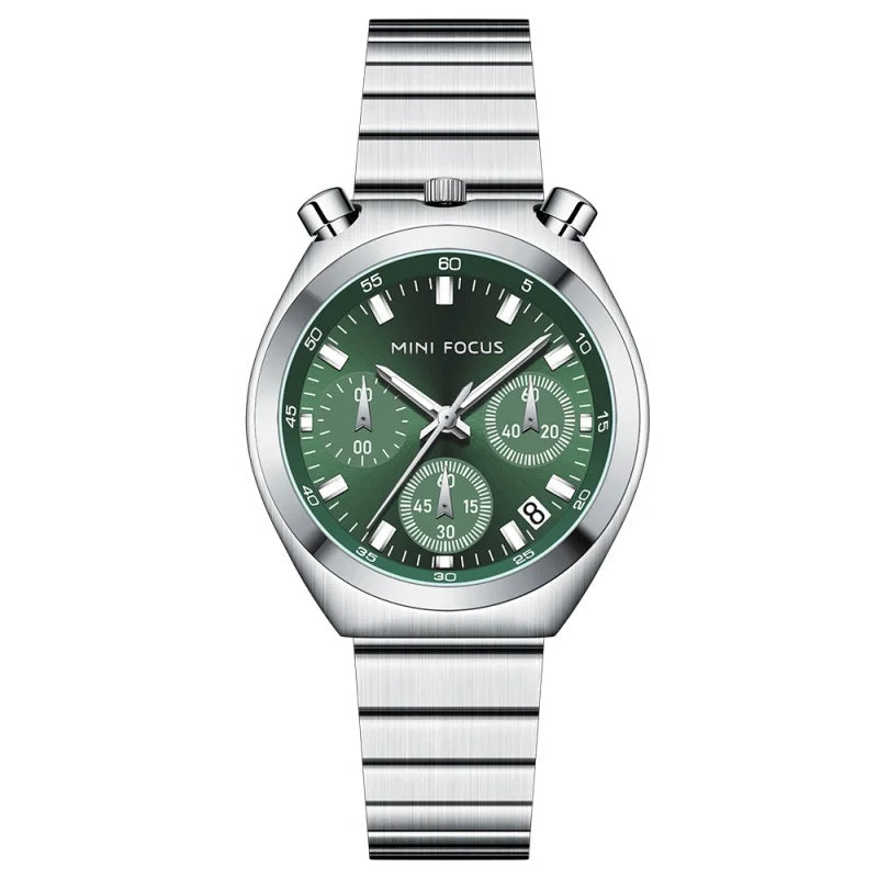 Mini foco 0491 relógios femininos de quartzo elegante relógio multifuncional para mulheres moda relógio de pulso à prova d'água presente reloj mujer 