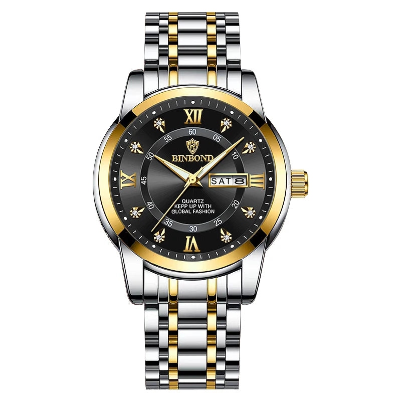 2025 marca superior de luxo moda mergulhador relógio masculino 30atm à prova dwaterproof água data relógio esporte relógios masculino quartzo relógio pulso relogio masculino