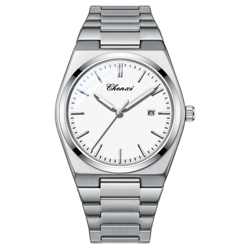 Chenxi 683 relógios de quartzo masculino negócios moda relógio calendário luminoso simples à prova dwaterproof água elegante relógio de pulso masculino reloj hombre
